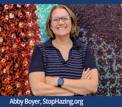 Abby Boyer, StopHazing